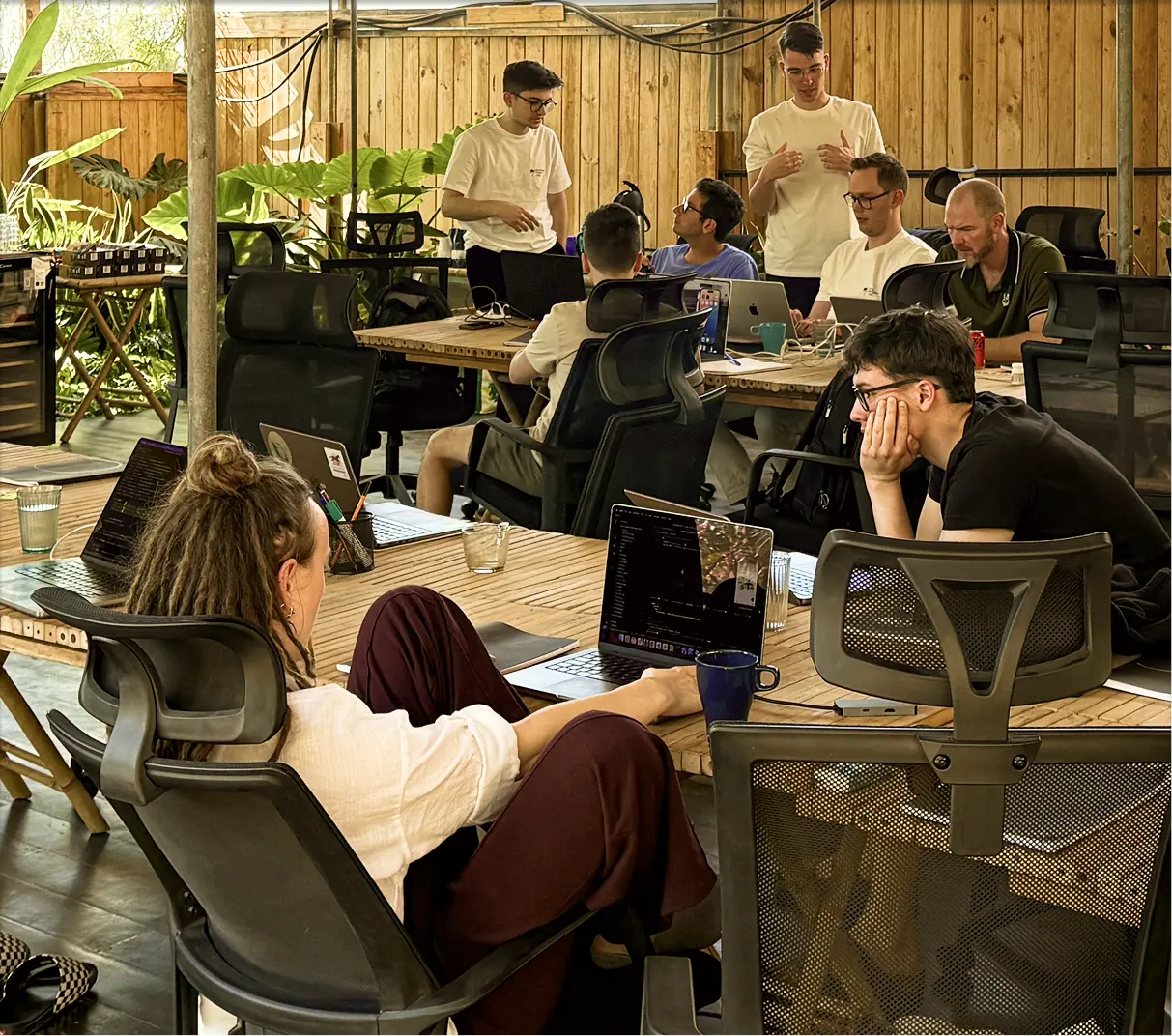 Hands-on workshops with experts